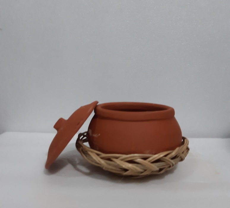 [HCM]Bộ niêu đất và rế 7*12 cm ( loại trung)