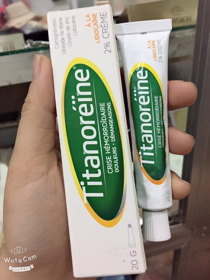 Kem Bôi Trĩ Titanoreine 20gr Của Pháp