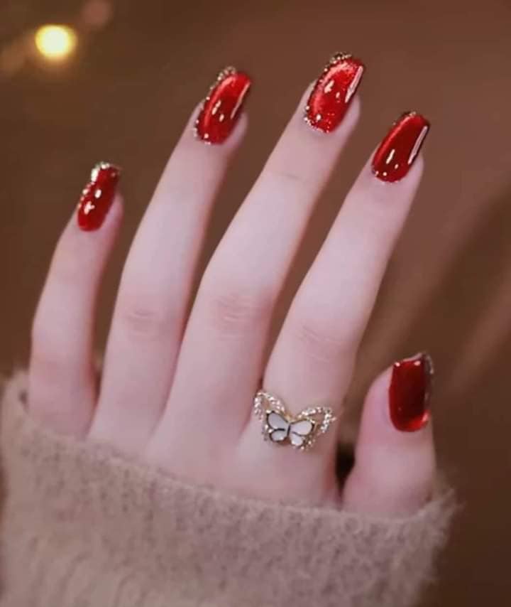 SƠN GEL MẮT MÈO ĐỎ SIÊU SÁNG