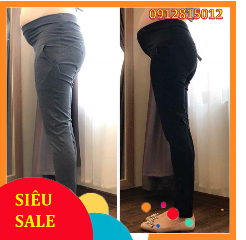 quần bầu AS0S công sở, có đáp bụng, chun điều chỉnh to nhỏ