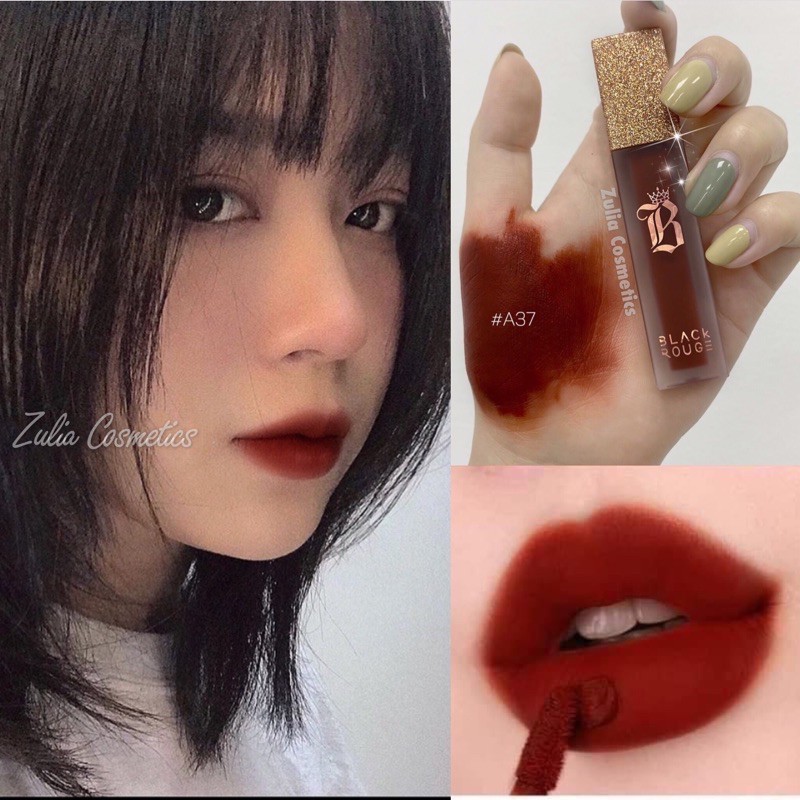 SON BLACK ROUGE A37 - ĐỎ NÂU ĐẤT
