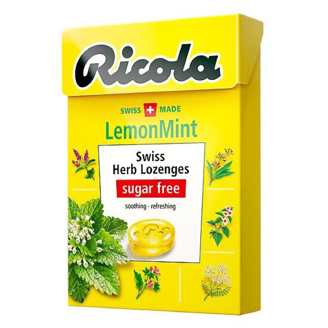 Kẹo Thảo Mộc (đủ vị) Alpin Fresh Ricola 40g