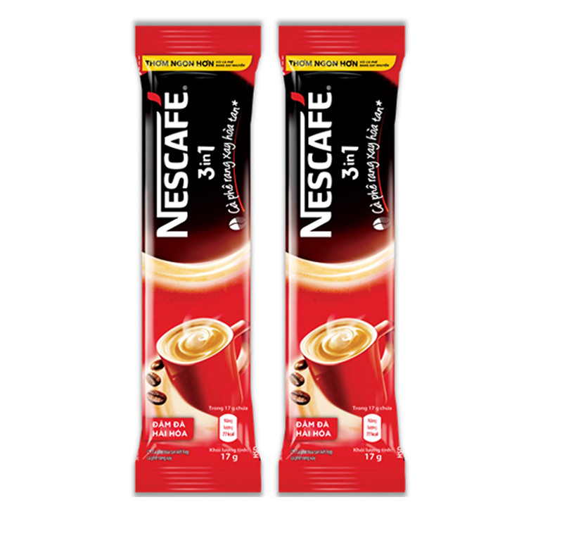 2 Ống Nes Cafe Đỏ 17gr