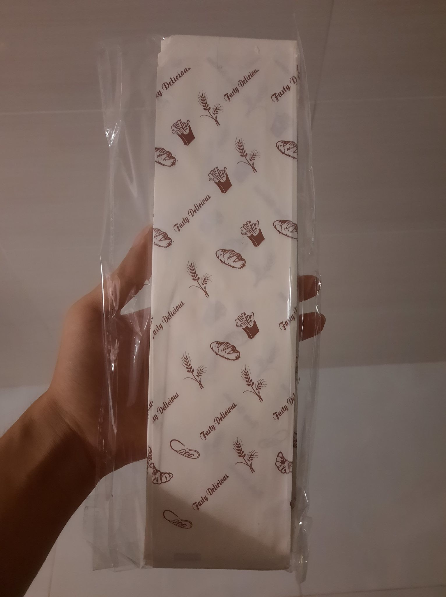 [HCM]100 túi giấy đựng bánh mì que