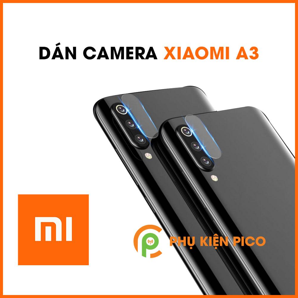 Dán camera Xiaomi Mi A3 cường lực chống xước bảo vệ camera - Cường lực camera Mi A3