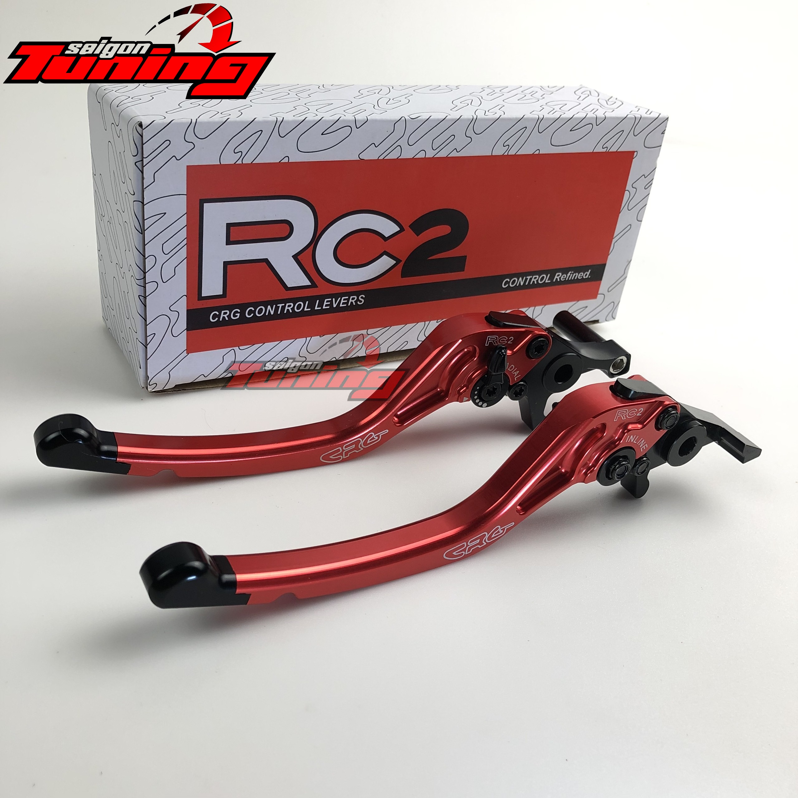 Tay thắng SH 6 số RC2 - Màu đỏ Red