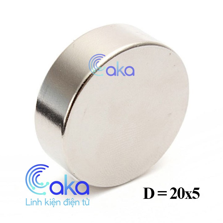 Nam châm đất hiến 20x5 loại tròn