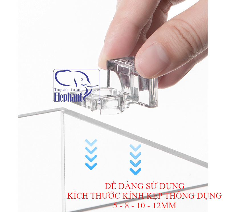 Kẹp Giữ, Giá Đỡ Nắp Bể Cá Cảnh