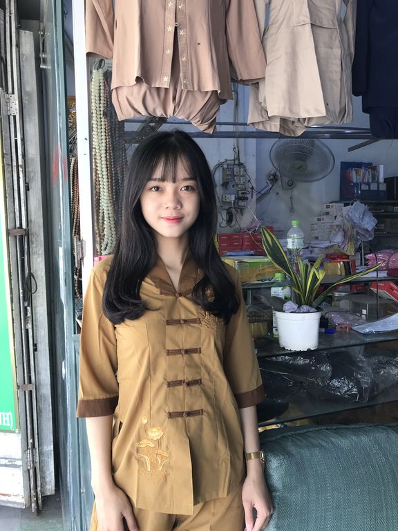 ĐỒ LAM ĐI CHÙA - mẫu La Hán Phối