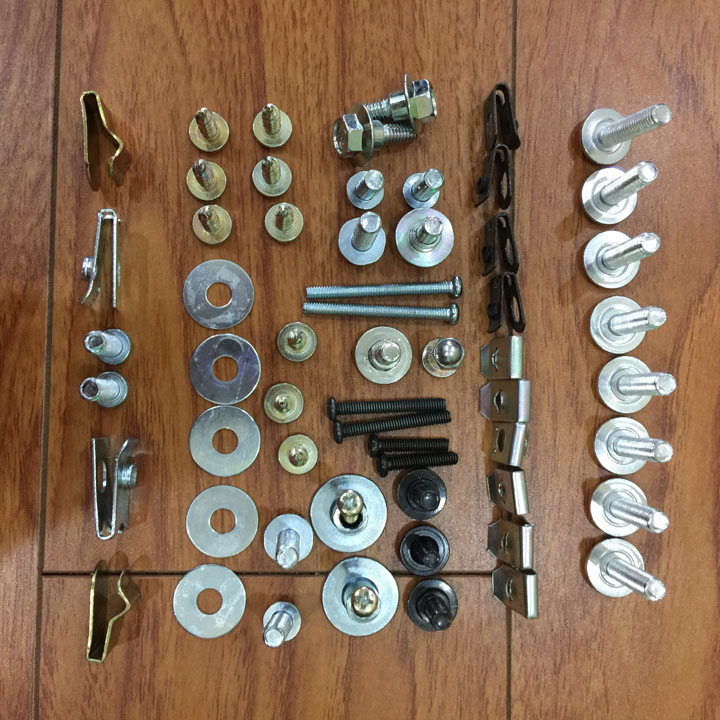 Trọn bộ ốc  dàn áo xe FUTURE NEO / FUTURE 1 , inox k rỉ CNC