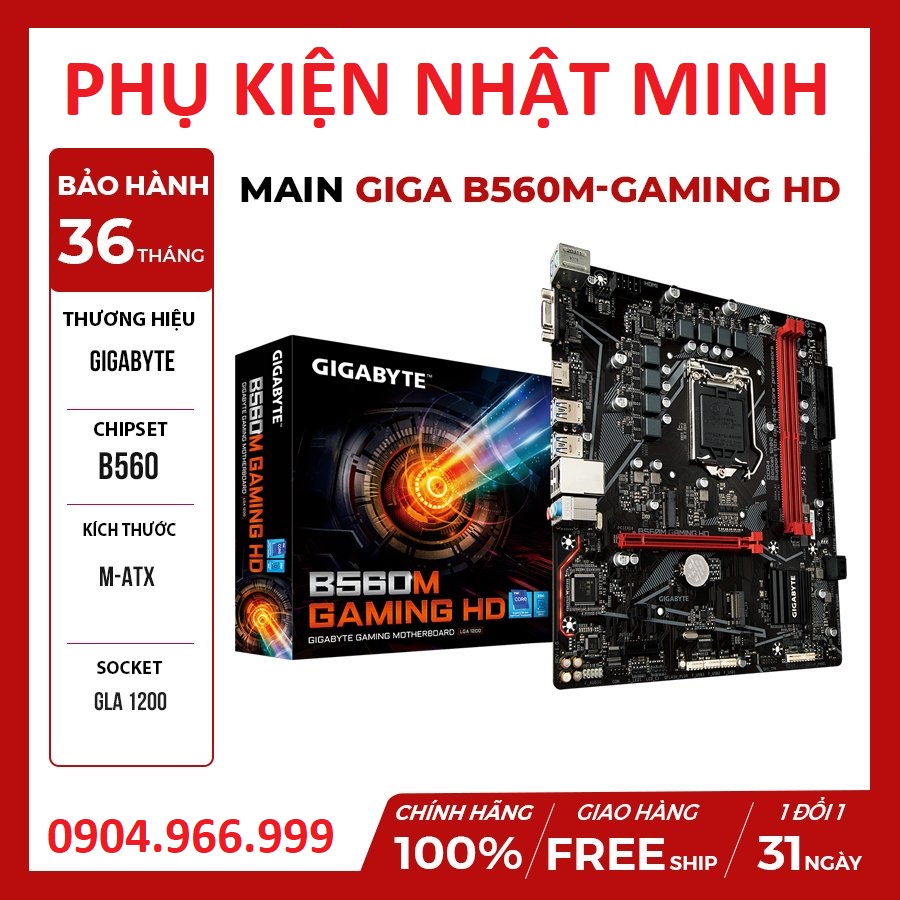 Main Gigabyte B560M GAMING HD - ASUS B560M-K - Asus EX B560M