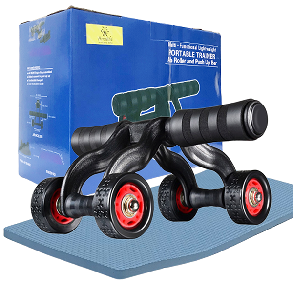 [HCM]Con lăn tập cơ bụng Ab 2021 dụng cụ máy tập gym bánh xe máy tập bụng giảm mỡ tặng kèm thảm tập - con lăng giảm eo chịu lực tốt bền bỉ tập thể dục tại nhà