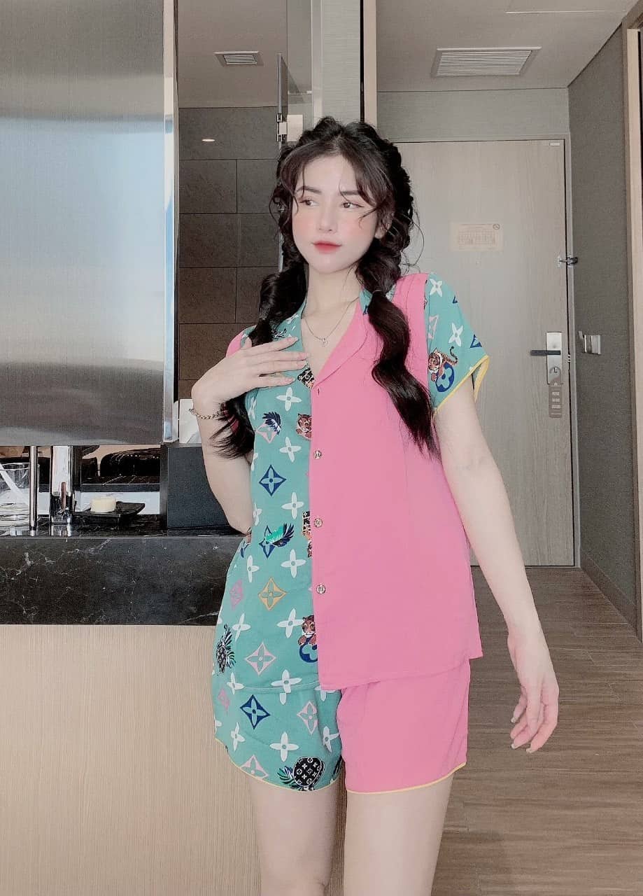 Bộ đùi mango mặc nhà siêu xinh
