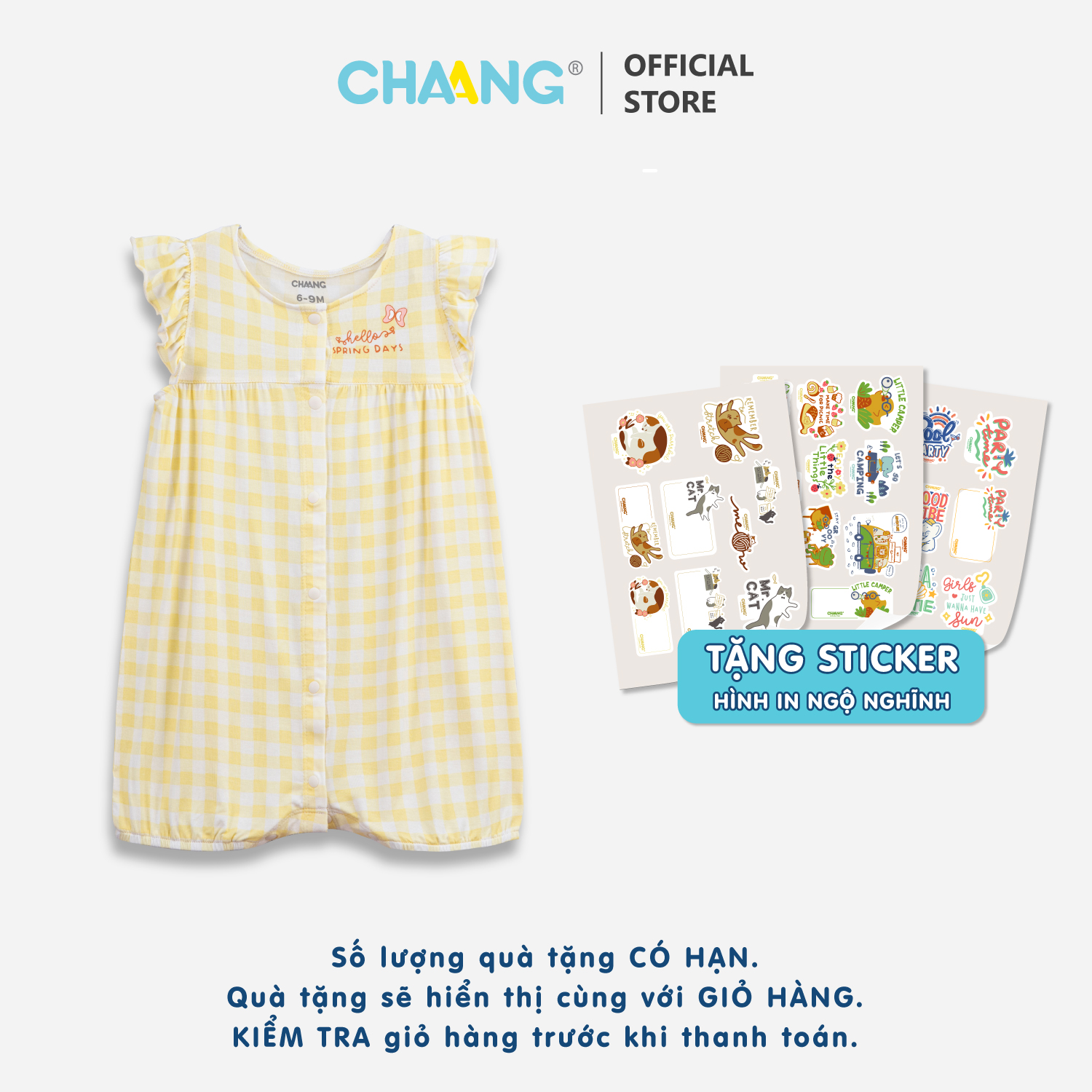 [CHAANG] Body cộc cúc giữa Spring Chaang