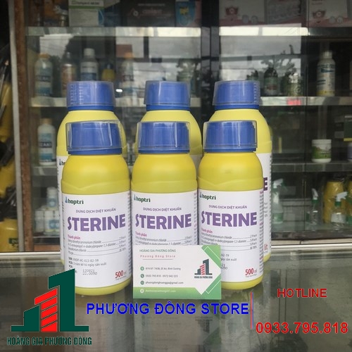 Dung dịch khử khuẩn  Sterine - Chai 500ml