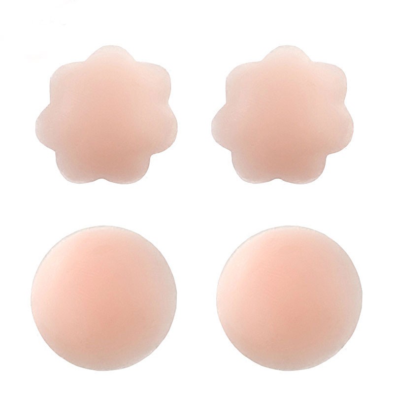 Bộ 2 miếng dán ngực silicon mặc đồ maxi - hở lưng - trễ vai