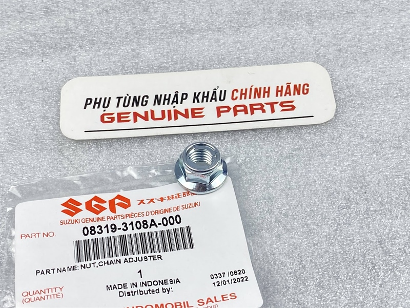 Ốc cùi đĩa, Tán cùi đĩa Raider Fi, Satria Fi, GSX, Bandit chính hãng Suzuki Indonesia