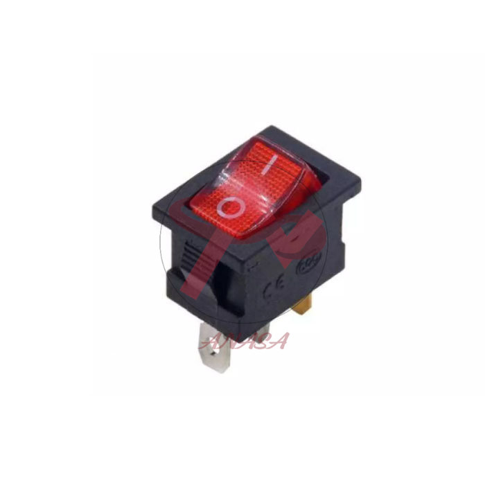 Công tắc bập bênh kcd4 15a 150v 4 chân có đèn 2 chế độ