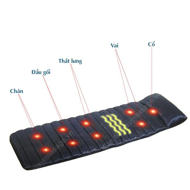 Đệm Massage toàn thân 9 điểm massage