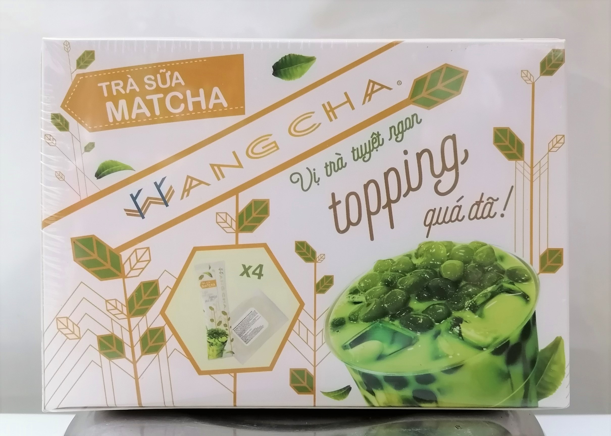 [Hộp 400g] TRÀ SỮA MATCHA [VN] WANGCHA Milk Tea