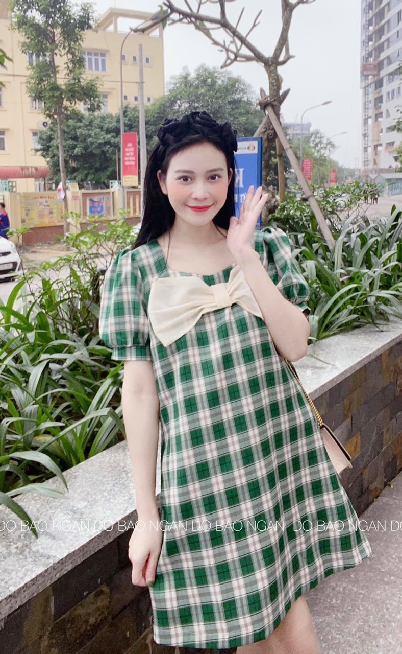 [Hàng cao cấp]Váy bầu chất lụa Hàn siêu mát siêu mềm ☘️thiết kế sang chảnh