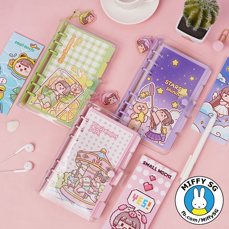 [DUGA] SET PLANNER SỔ CÒNG A5A6 SMALL MOCHI