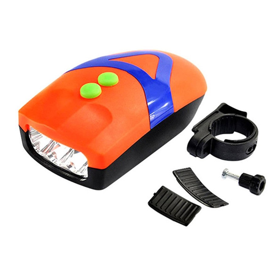 Đèn pin xe đạp kiêm còi báo fy-037 siêu sáng - đèn pin xe đạp - đèn xe đạp
