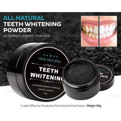 Bột Đánh Răng Hoạt Tính Than Tre Teeth Whitening 30gr