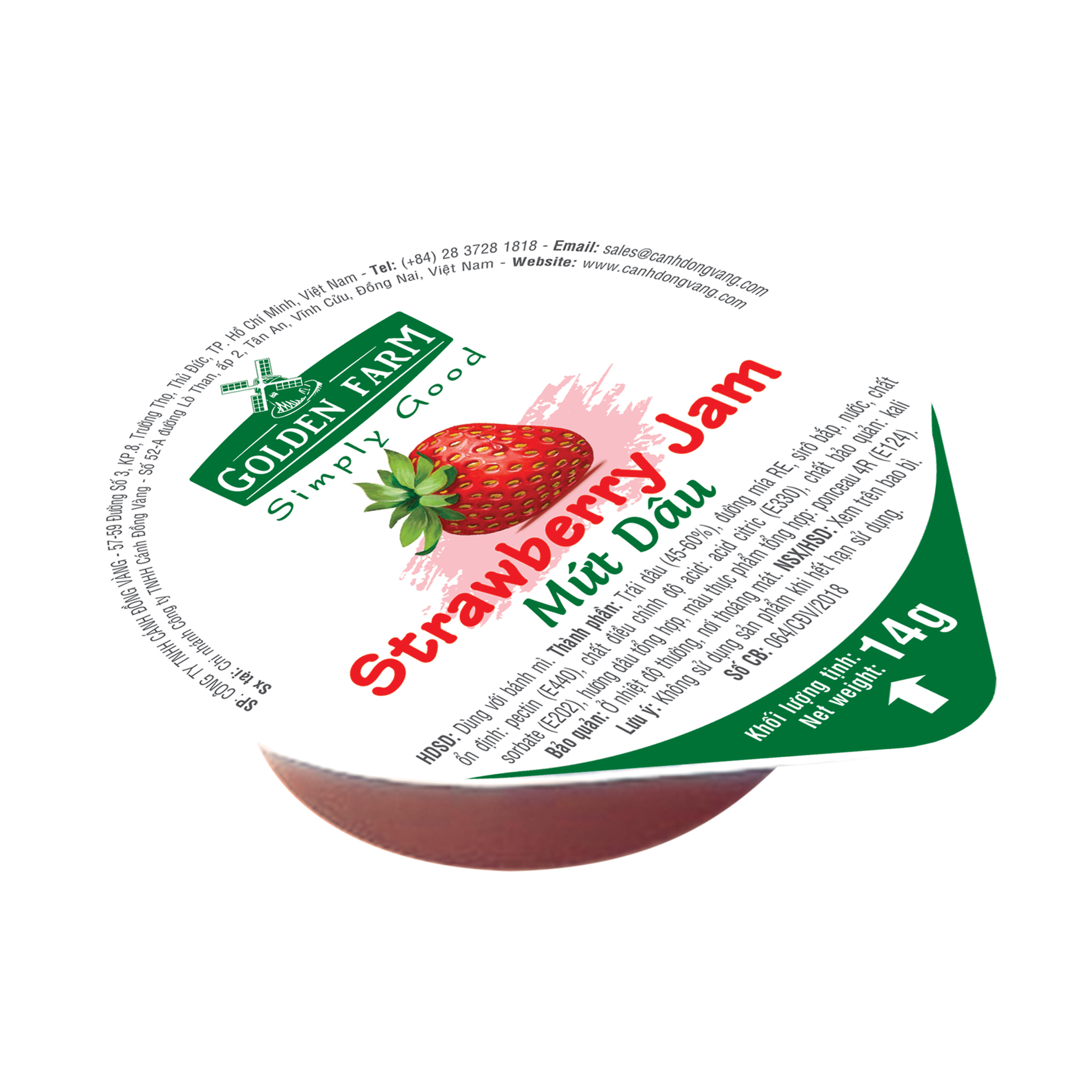 VỈ MỨT CAM 14G GOLDEN FARM