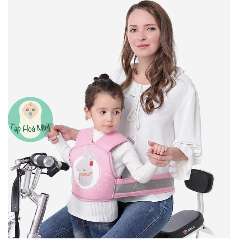 [HCM]Đai đi xe máy LIMENGSHI an toàn cho bé