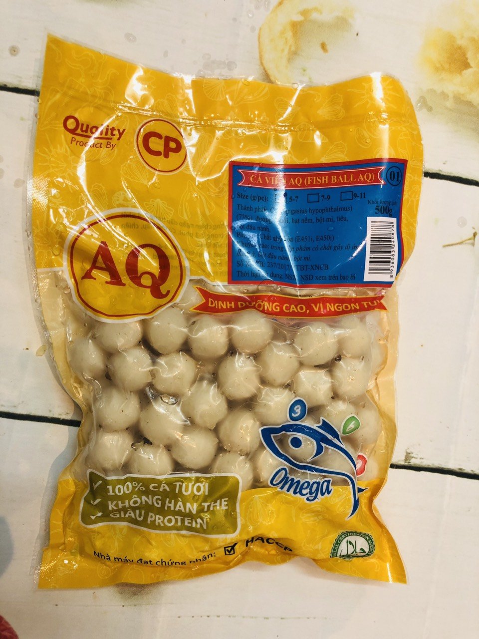 Cá viên CP AQ siêu ngon 500gr