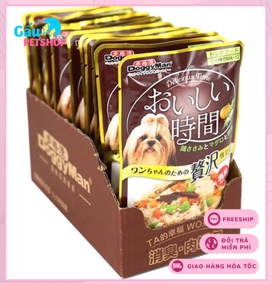 Pate cho chó Doggyman gói 70g