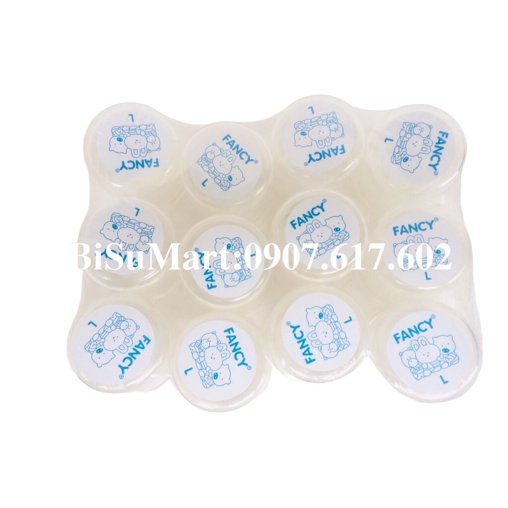 Núm Vú cổ hẹp cho bé Silicone Siêu Mềm núm Ly Fancy