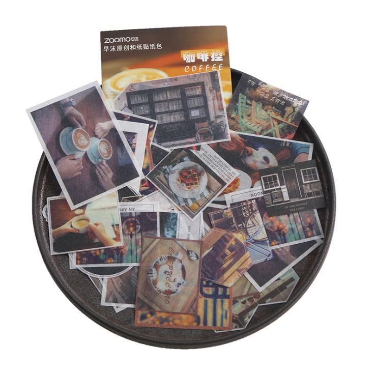 Bộ 40 Nhãn Dán Sticker Trang Trí Zaomo Card (Giao Ngẫu Nhiên)