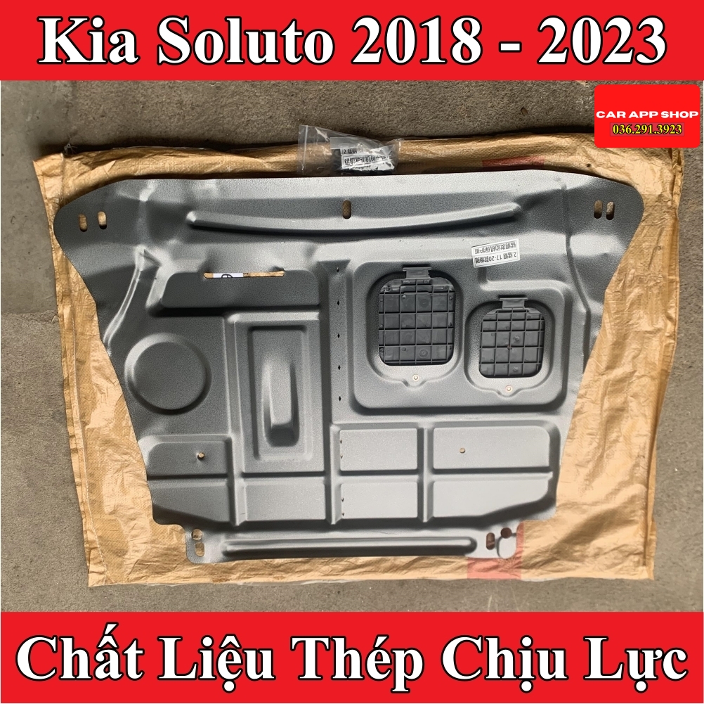 { Thép Chịu Lực } Kia Soluto Ốp Gầm , Chắn Gầm Xe Đời 2018-2023