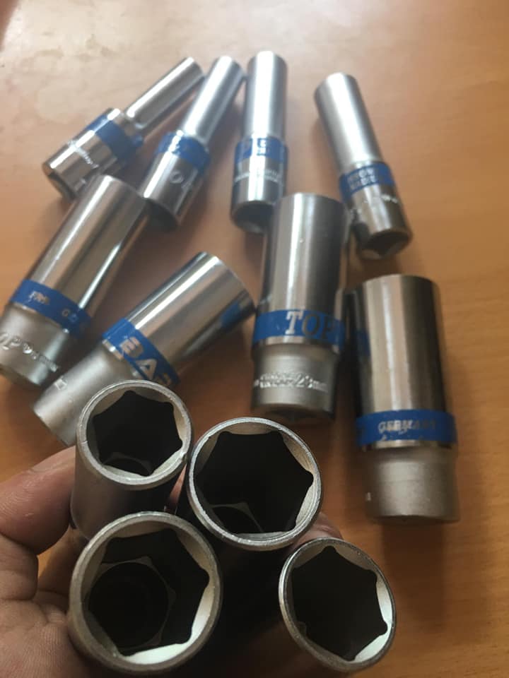 Đầu khẩu ( tuýp) GERMANY 1/2" Lục giác (Đầu khẩu lục giác- Dài 76mm)