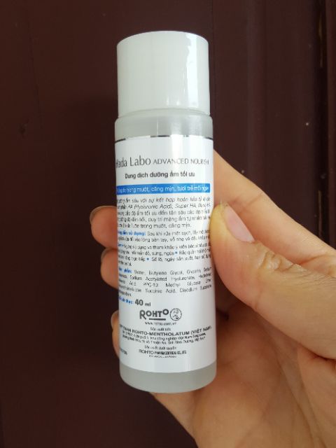 Dung dịch dưỡng ẩm Hada labo 40ml