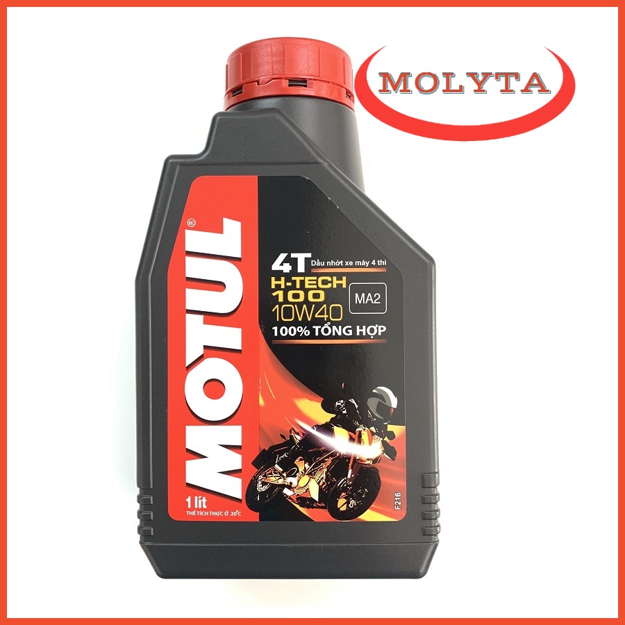 Nhớt MOTUL H-Tech 100 4T 10W40 ( Tổng Hợp - Mô Tô PKL)