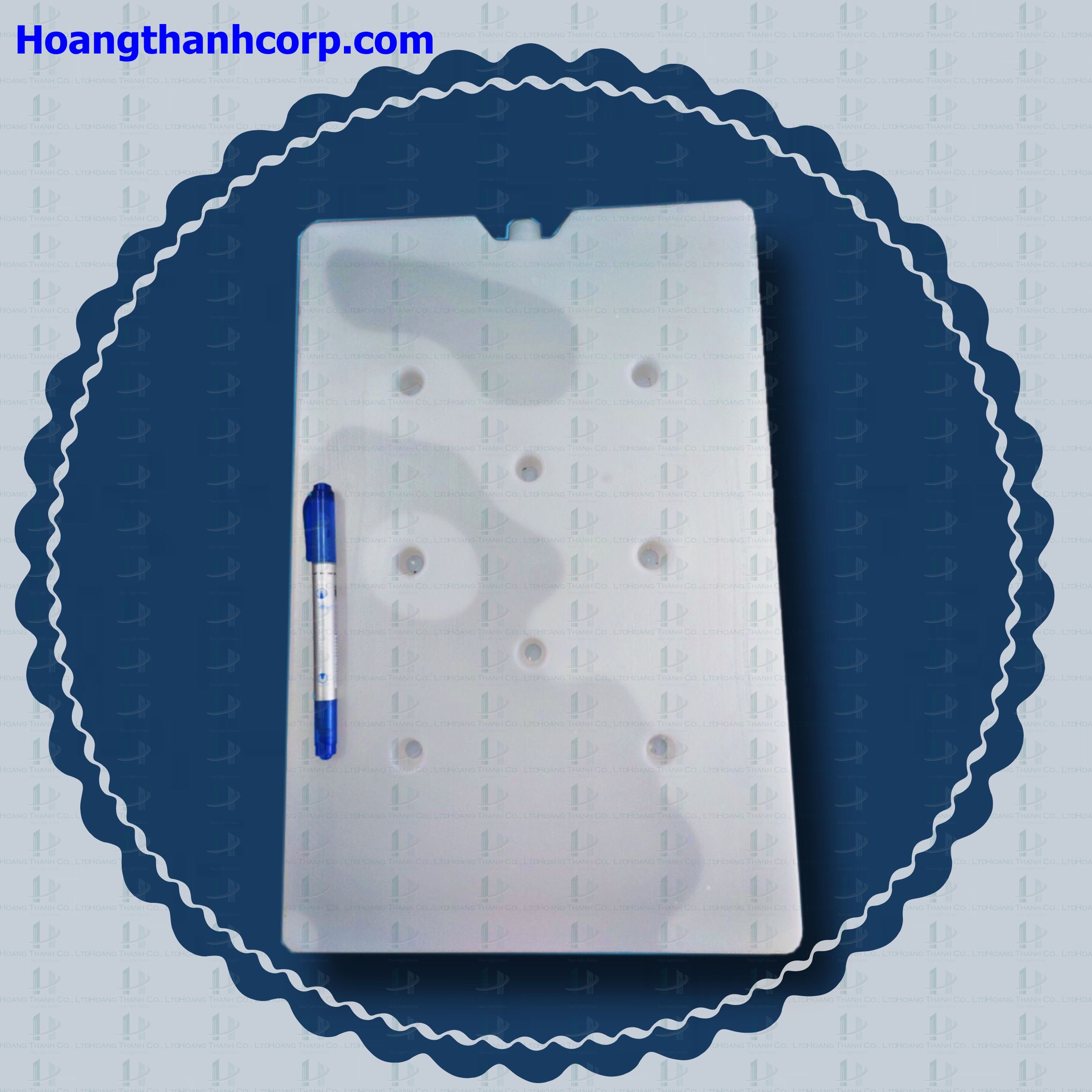 Đá Gel Nhập Khẩu Giữ Lạnh 1,5kg (37x24x2.5cm)