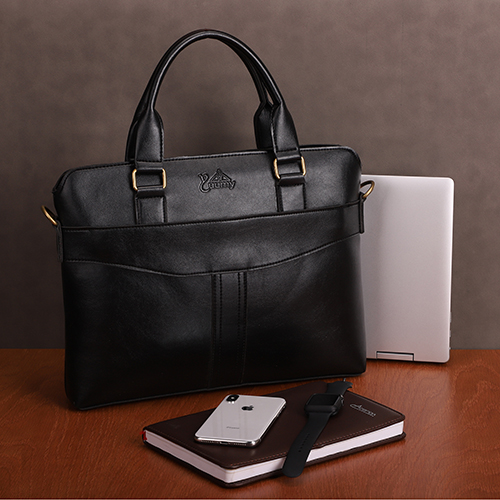 Yuumy Office Briefcase (Large-Sized Women's Work Fashion - Leather Briefcase Caym06)
