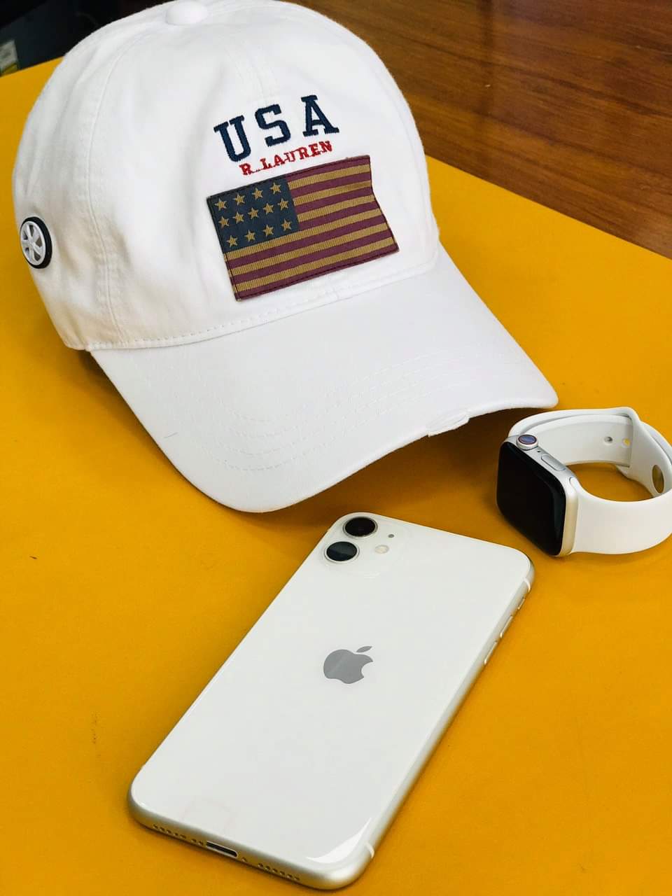Mũ kết nam nữ thêu cờ mỹ usa xuất khẩu