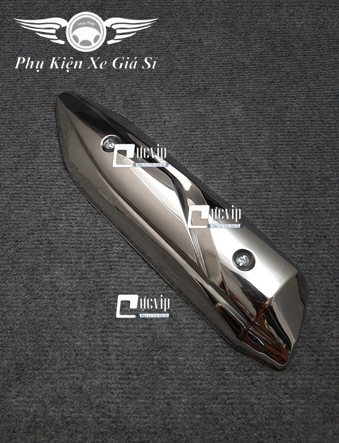 Ốp Pô Vision 2014 - 2019 (Inox 100%) Cao Cấp MS1643