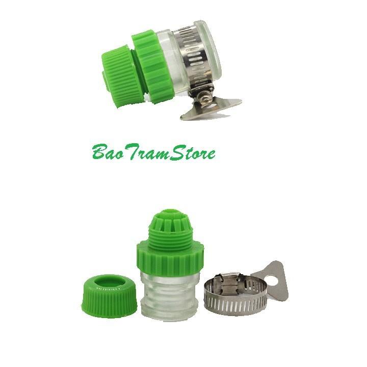 Cut nối nhanh ống nước mềm 14-16mm với vòi nước để tưới cây