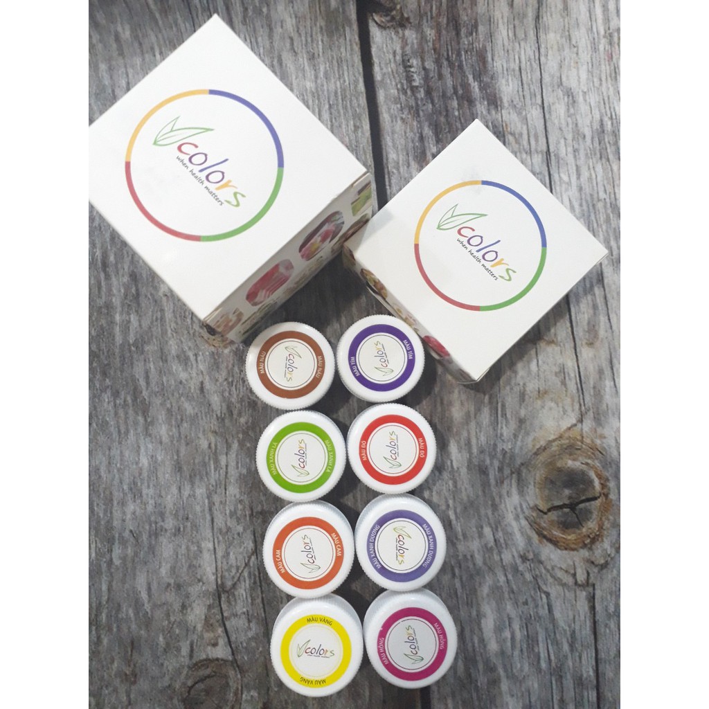 Màu thực phẩm Màu thực phẩm Vcolor VN