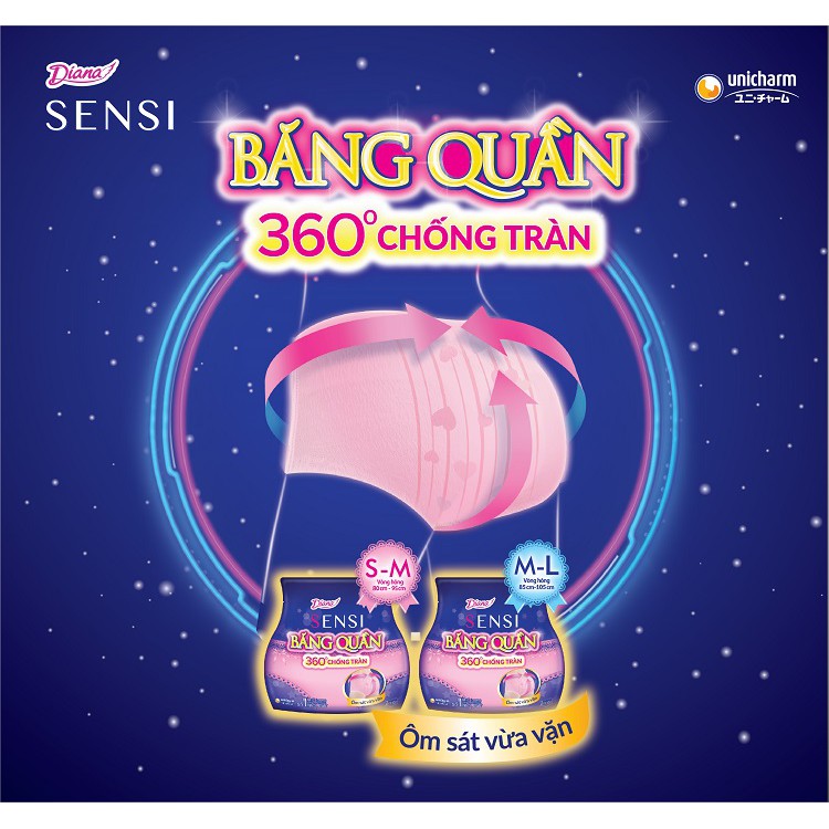 Bvs Diana Ban Đêm Dạng Quần (M - L (85-105))