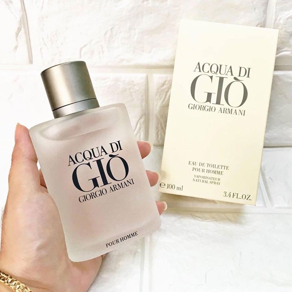 Nước Hoa Nam Giorgio Armani Acqua Di Gio Pour Homme EDT 100ml 