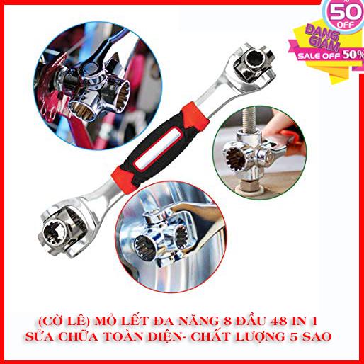 (CỜ LÊ) MỎ LẾT ĐA NĂNG 8 ĐẦU 48 IN 1 SỬA CHỮA TOÀN DIỆN- CHẤT LƯỢNG 5 SAO ⭐⭐⭐⭐⭐ ___ KHÔNG THỂ THIẾU TRONG KHO ĐỒ NGHỀ(MÀU ĐỎ ĐEN)