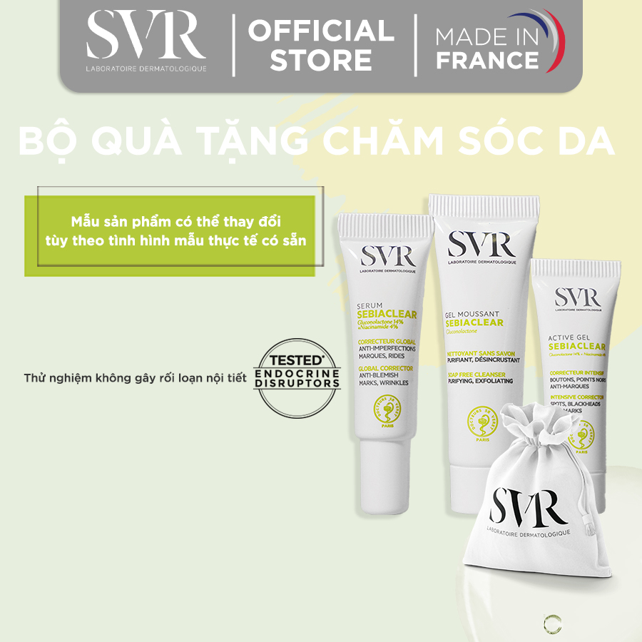 [QUÀ TẶNG] Bộ Quà Tặng SVR Chăm Sóc Da dầu, da dễ bị mụn