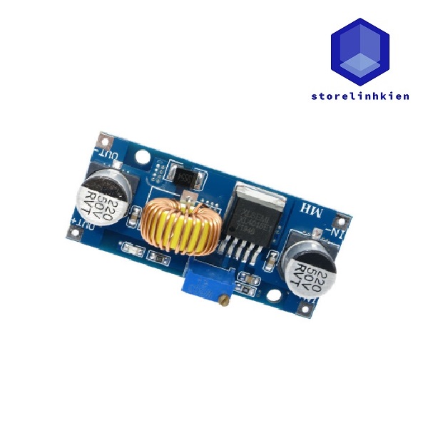 Mạch hạ áp DC-DC XL4015 5A 75W (nhôm tản nhiệt)