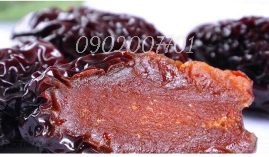 Táo Tàu Đen Siêu Dẻo, Quả To 100G